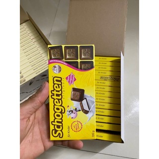 Socola Schogetten thanh của Đức, 100g