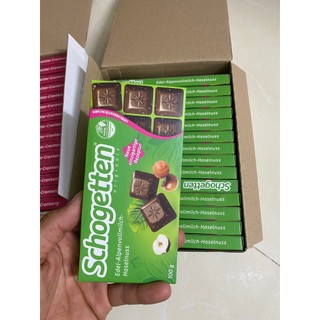 Socola Schogetten thanh của Đức, 100g