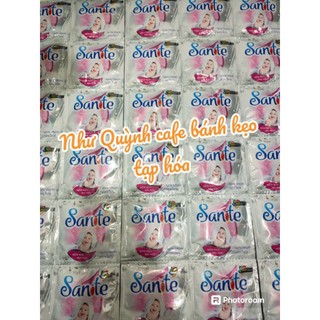 MỀM MẠI CHO BÉ chính hãng) 5 DÂY 60 GÓI NƯỚC XẢ QUẦN ÁO THÁI SANTE TRẮNG MỀM MẠI DỊU NHẸ CHO BÉ