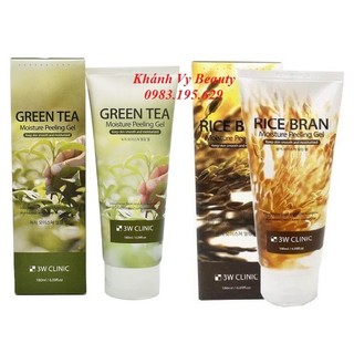 🌿🌿🌿 tẩy tế bào chết 3w clinic moisture peeling gel 180ml hàn quốc 🌿🌿🌿