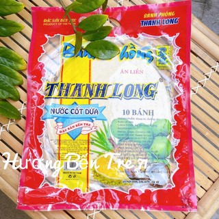 Bánh phồng sữa ăn liền Thanh Long - Túi 10 Bánh