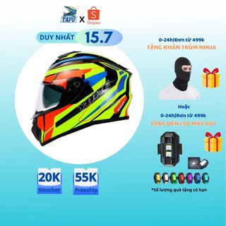 [CHÍNH HÃNG] MŨ BẢO HIỂM FULLFACE YOHE 981 2 KÍNH HOT NEW 2019