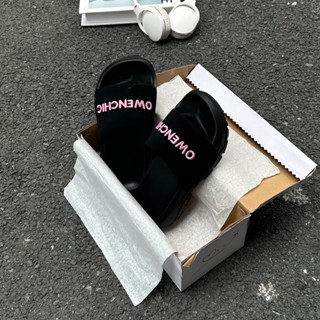  Dép Quai Ngang Nam Nữ Owenchic Logo Dép Cao Su Mềm Dẻo Êm Chân Cực Bền - Dép Quai Ngang 