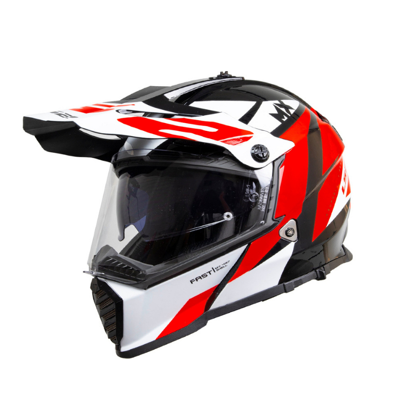 Mũ bảo hiểm Fullface Dual Sport/ Adventure chính hãng LS2 MX436 EVO