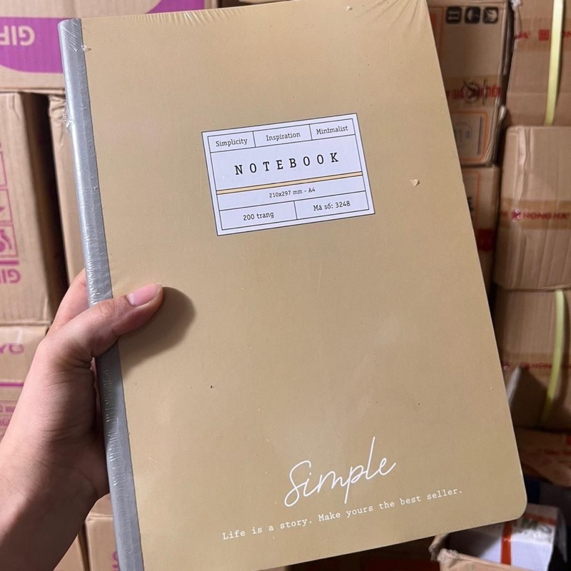 Vở Kẻ Ngang A4 200 Trang