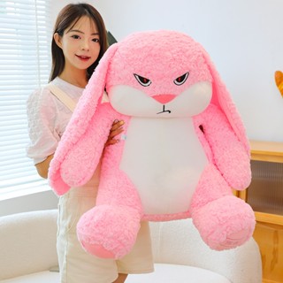 Gấu Bông Thỏ Hờn Dỗi Hồng Dễ Thương Cute Thỏ Giận Dữ Đáng Yêu Hàng Lông Xoắn Cao Cấp gaubongbobo