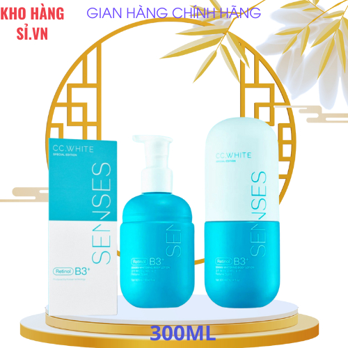 Kem body dưỡng trắng da SENSES CC. WHITE, kem dưỡng ẩm đẹp da toàn thân