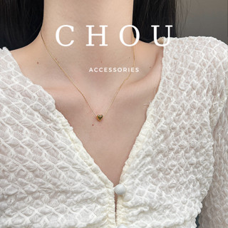 Dây Chuyền Titan, Vòng Cổ Titan Trái Tim Bé Nhỏ | CHOU ACCESSORIES |