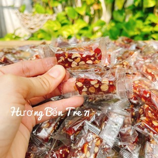 [1Kg] Kẹo chuối gừng đậu phộng mềm Bến Tre - Kẹo ngon
