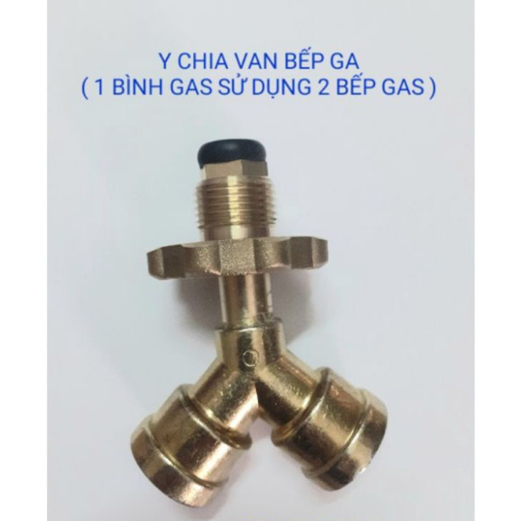 Y CHIA VAN BẾP GA ( 1 BÌNH GAS SỬ DỤNG 2 BẾP GA )