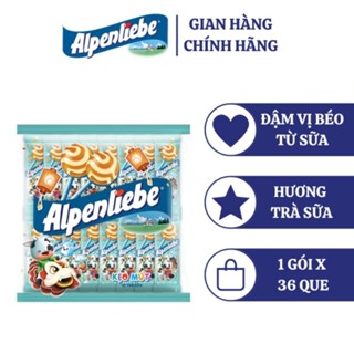 Kẹo mút Alpenliebe gói 36 que (mẫu bao bì quà tặng có thể thay đổi tùy thời điểm)