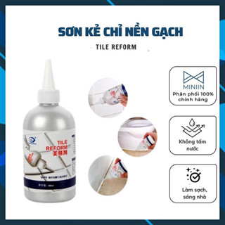 Lọ sơn kẻ chỉ gạch công nghệ hq 280ml - keo chà ron sứ đa năng