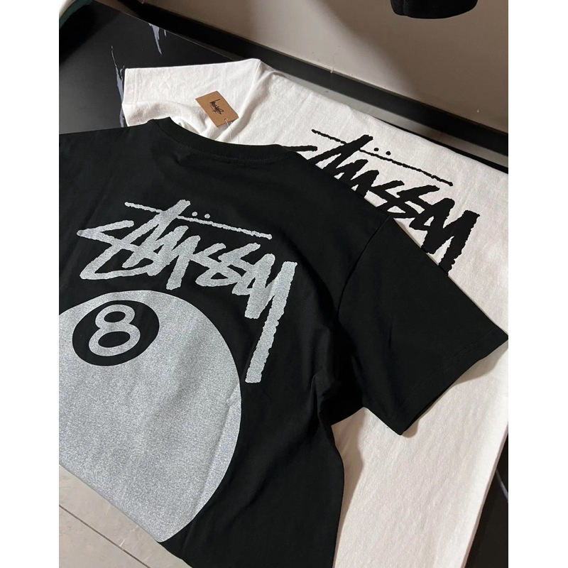 ÁO THUN STU.SSY 8 POOL BASIC TEE 100% COTTON 280GSM