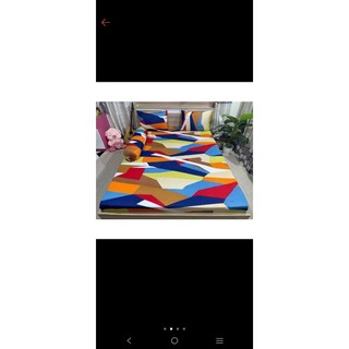 Combo gồm 1 tấm ga lẻ 1m8 x 2m 2 áo gối nằm 50x70, 2 áo gối nằm 35x100