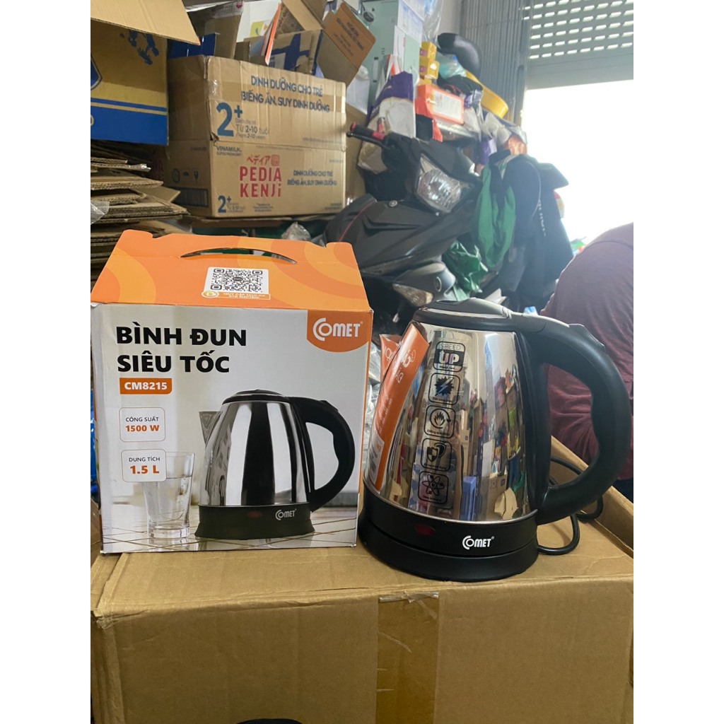 BÌNH ĐUN SIÊU TỐC COMET CM8215 1.5L