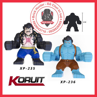 Koruit XP 235 236 Bigfig mô hình lắp ráp nhân vật Luffy