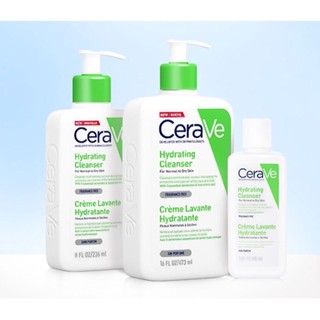 Sữa Rửa Mặt CeraVe Hydrating, Foaming Cleanser
