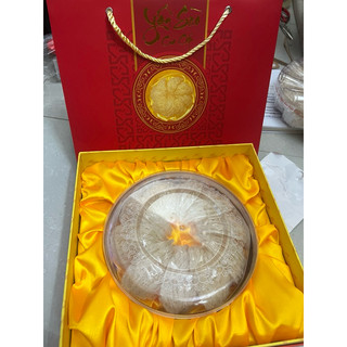 Yến sào nha trang.Set 50g / 100g yến rút lông (yến sơ chế)làm quà hộp nhung đẹp.