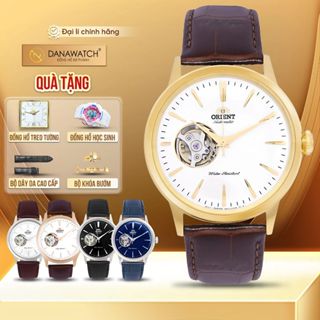 Đồng hồ nam Orient Bambino Open Heart RA-AG0003S10B – Tặng 1 ĐH treo tường, 1 ĐH học sinh, 1 bộ dây da & 1 khoá bướm