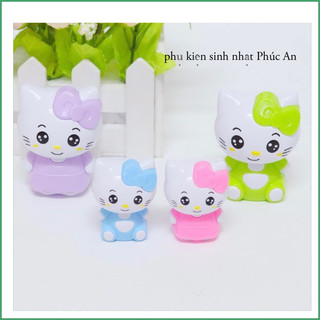 Bộ 4 con mèo Hellokitty dễ thương trang trí bánh kem