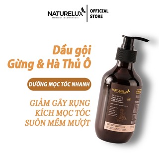 Dầu gội Hà Thủ Ô Gừng NATURELUX ( giúp giảm rụng tóc, làm đen tóc ) 300ml