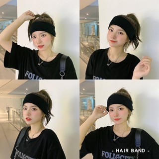 Băng đô len Tập Gym Yoga Unisex Headband Cài giữ tóc Thể thao Băng đô Hàn Quốc Thời trang Dệt kim Nam nữ