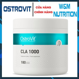 Viên giảm mỡ ostrovit cla 1000 180 viên - viên giảm mỡ tự nhiên, chuyển hóa mỡ thừa