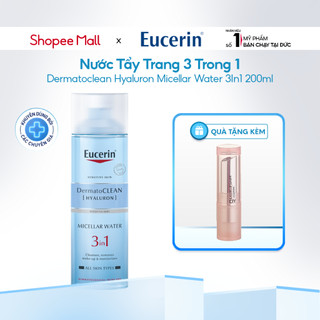 Nước Tẩy Trang Cho Da Dầu Mụn Eucerin DermatoClean 3 In 1 Phù Hợp Mọi Loại Da, Đặc Biệt Da Nhạy Cảm