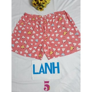 QUẦN ĐÙI MẶC NHÀ VẢI LANH TOLE, THÔ KATE