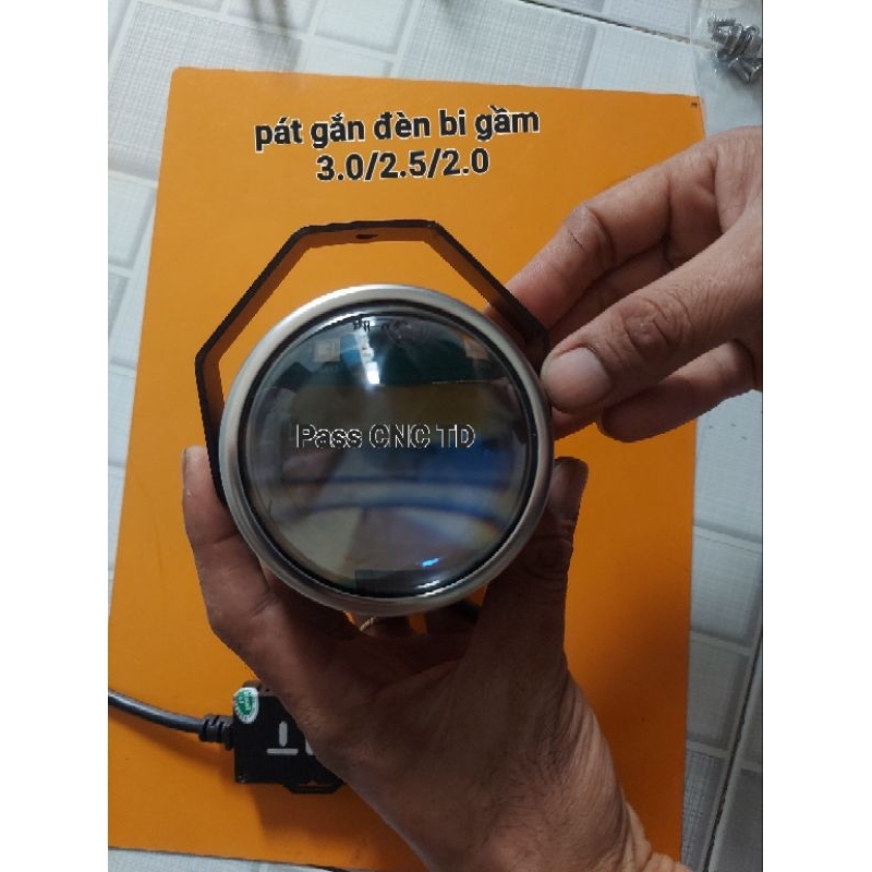 Pát gắn Bi gầm 3.0 inch/ 2.5 inch/2.0 inch thép sơntĩnhđiện