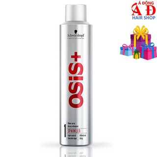 Keo xịt bóng tóc Schwarzkopf OSiS+ Sparkler Shine Spray 300ml