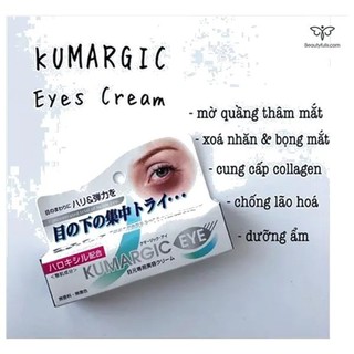 Kem thâm quầng mắt Kumargic Eye Cream Nhật Bản 20g