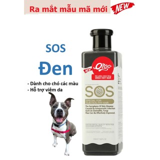 Sữa Tắm SOS cho chó mèo 530ml loại SOS đen phục hồi da