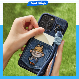(Hàng có sẵn) Ốp Điện Thoại The Monsters Fall In Wild Series-Lanyard Phone Case For Iphone Chính Hãng Popmart