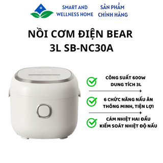 Nồi cơm điện Bear 3L SB-NC30A - Bảo hành 18 tháng