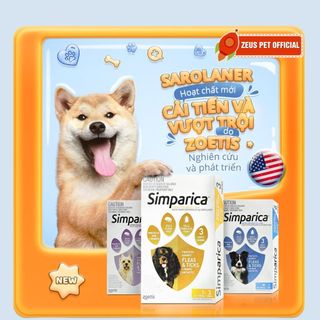 Simparica - Bảo vệ ngoại ký sinh trùng cho chó