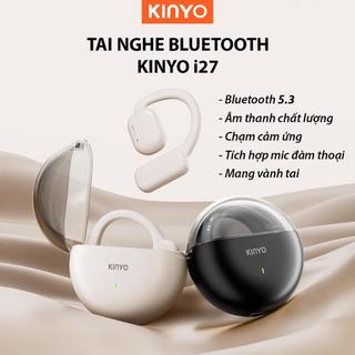 Tai Nghe Không Dây Bluetooth KINYO i27, Đeo Tai Thoải Mái, Cho Văn Phòng, Nghe Nhạc