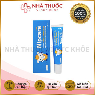 ✅[Chính Hãng] NIPcare - Kem Bôi Nứt Đầu Ti Cho Mẹ, Mẩn Đỏ & Hăm Tã Cho Trẻ (Tuýp 15g)