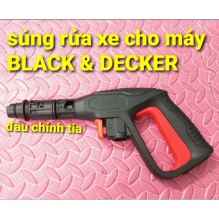 Súng rửa xe black decker, súng rửa xe cho máy black decker