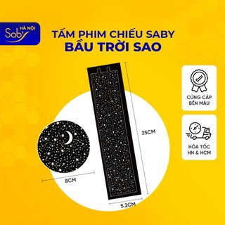 Tấm phim chiếu Saby hình Bầu Trời Sao, phim chiếu cho đèn chiếu sao Saby Dreamz và Saby Stories