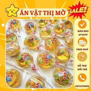 Kẹo xí muội mạch nha ô mai tuổi thơ, kẹo mút ô mai