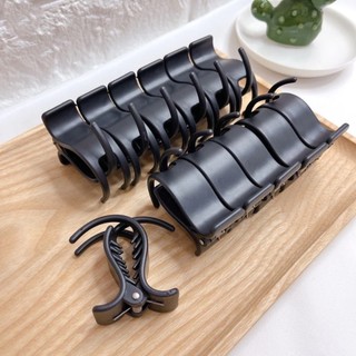 Qùa tặng - Kẹp Tóc Càng Cua 3 Răng Màu Đen Nhám
