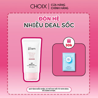 Kem chống nắng vật lí Makeprem Tone up suncream nâng tone trắng hồng
