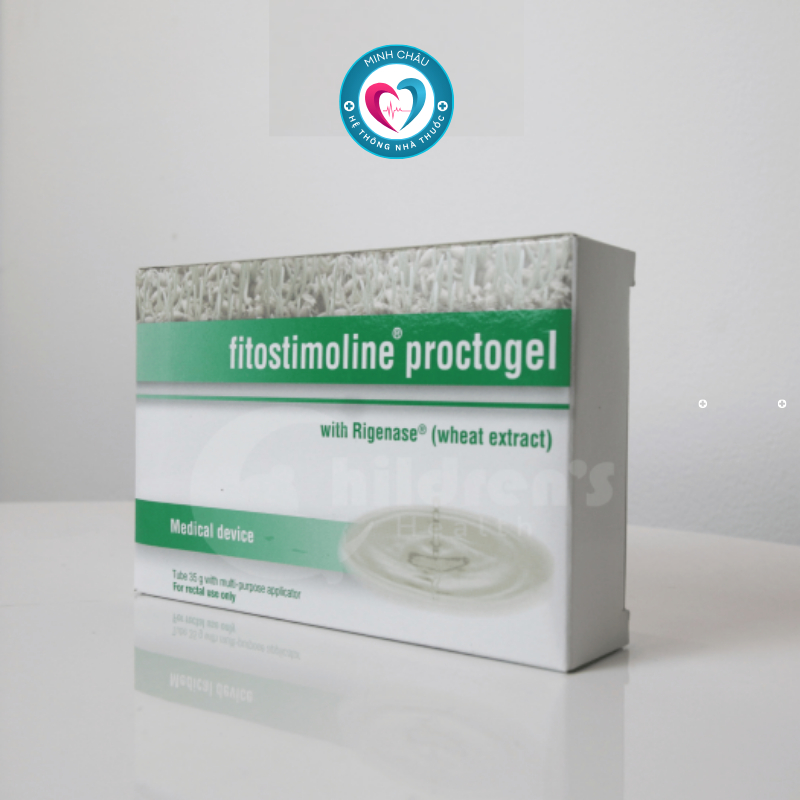 Fitostimoline Proctogel - Gel bôi trĩ nội ngoại từ mầm lúa mì Ý - Tuýp 10g, 35g [NHẬP KHẨU CHÍNH HÃNG]