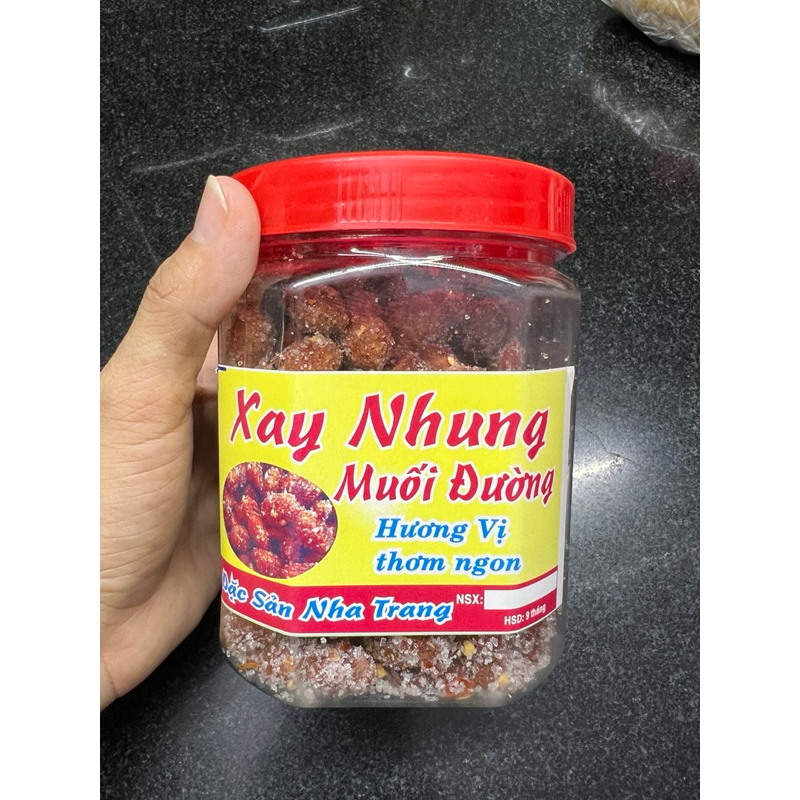 Xay nhung đường/ muối.