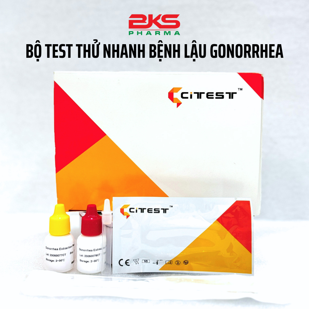 Bộ test nhanh phát hiện bệnh lậu, xét nghiệm kháng nguyên Gonorrhea