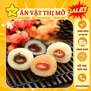 Bánh Mochi Trái Cây - Mè Phiên Bản Mới, Bánh Mochi Đài Loan Hiệu Hai Cô Gái, Bánh MIX Đài Loan