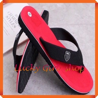[DÉP SIÊU NHẸ - GIÁ SIÊU MỀM] Dép Kẹp Nam Thời Trang Quai Dù Đế Xốp Size 40-45 (nữ chân to dùng OK) - Lucky Girl shop