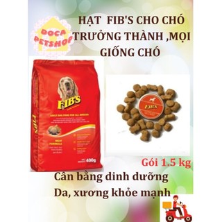 Thức ăn chó hạt fib's Gói 1,5kg - Docapetshop