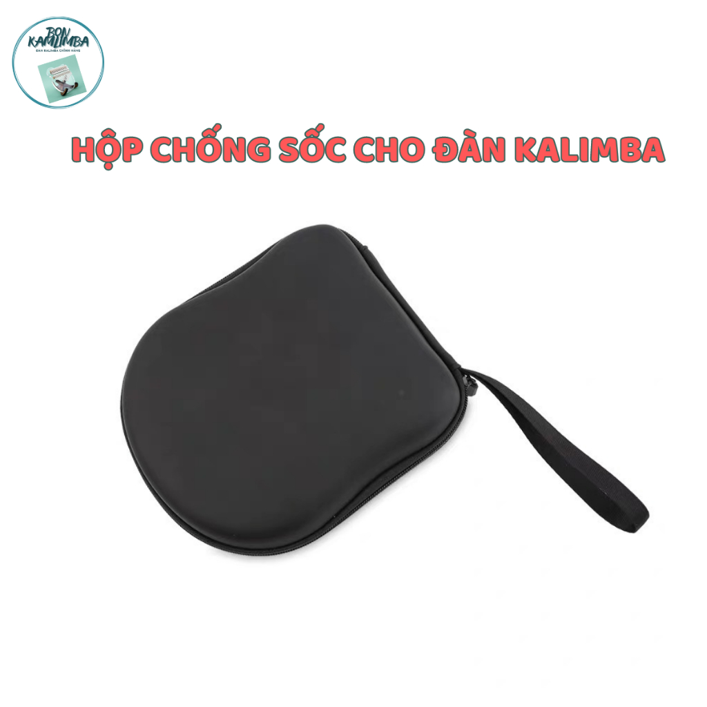 Hộp chống sốc đàn kalimba, hộp đựng đàn kalimba trong suốt, dầu chống gỉ